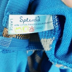 Splendid Jackets & Coats - π Splendid Blue Zipper Jacket Stretch Large L Splendid Jackets & Coats - π Splendid Blue Zipper Jacket Stretch Large L